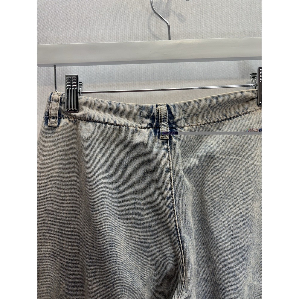 We The Free Free People Women's Wide Leg Jeans Size 25 Light Wash - Picture 13 of 16